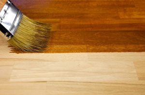 Painting hardwood floors